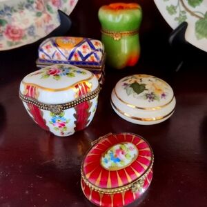 Limoges Collectible Petite Boxes. Sold individually.